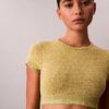 Ikoniczny bawełniany biustonosz typu Bralette z lekką podszewką Cotton Stretch