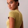 Ikoniczny bawełniany biustonosz typu Bralette z lekką podszewką Cotton Stretch