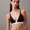 Ikoniczny Bralette typu bandeau z bawełny i Modal, z lekką wyściółką i zapięciem z przodu Ikoniczny Bralette typu bandeau z bawełny i Modal, z lekką wyściółką i zapięciem z przodu