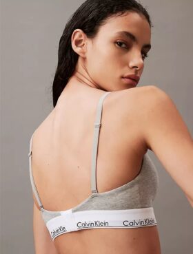 Ikoniczny Bralette typu bandeau z bawełny i Modal, z lekką wyściółką i zapięciem z przodu Ikoniczny Bralette typu bandeau z bawełny i Modal, z lekką wyściółką i zapięciem z przodu
