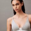 Ikoniczny Bralette typu bandeau z bawełny i Modal, z lekką wyściółką i zapięciem z przodu Ikoniczny Bralette typu bandeau z bawełny i Modal, z lekką wyściółką i zapięciem z przodu