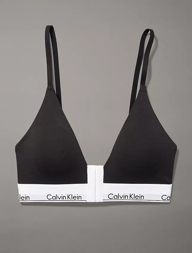 Ikoniczny Bralette typu bandeau z bawełny i Modal, z lekką wyściółką i zapięciem z przodu Ikoniczny Bralette typu bandeau z bawełny i Modal, z lekką wyściółką i zapięciem z przodu