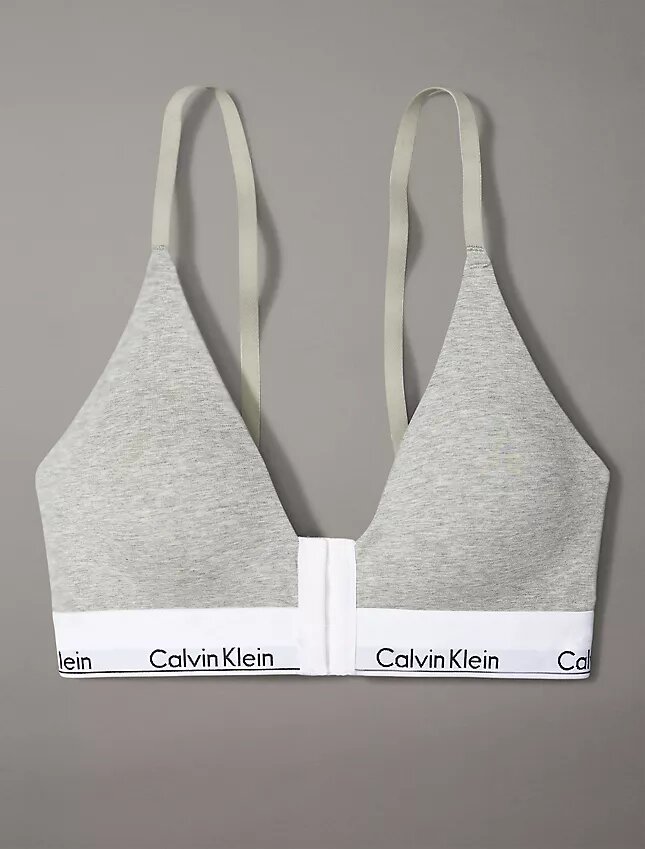 Ikoniczny Bralette typu bandeau z bawełny i Modal, z lekką wyściółką i zapięciem z przodu Ikoniczny Bralette typu bandeau z bawełny i Modal, z lekką wyściółką i zapięciem z przodu