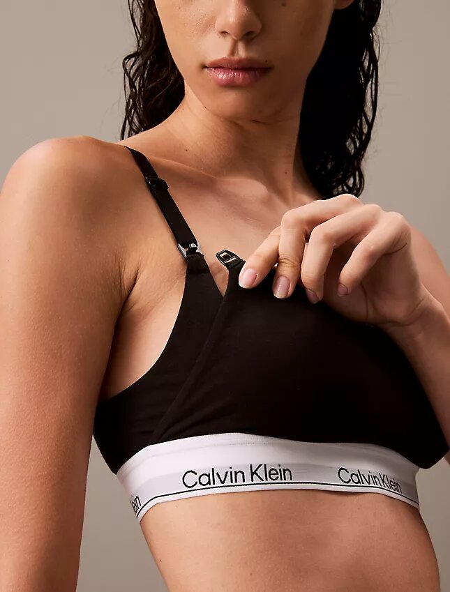Ikoniczny, lekko wyściełany Bralette ciążowy z bawełny i Modal Ikoniczny, lekko wyściełany Bralette ciążowy z bawełny i Modal