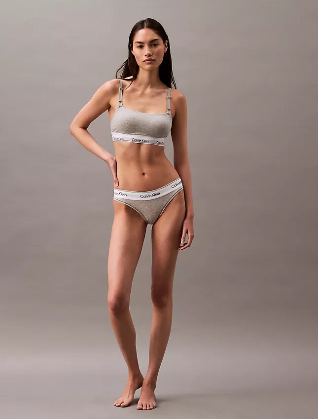Ikoniczny, lekko wyściełany Bralette ciążowy z bawełny i Modal Ikoniczny, lekko wyściełany Bralette ciążowy z bawełny i Modal