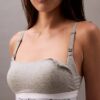 Ikoniczny, lekko wyściełany Bralette ciążowy z bawełny i Modal Ikoniczny, lekko wyściełany Bralette ciążowy z bawełny i Modal
