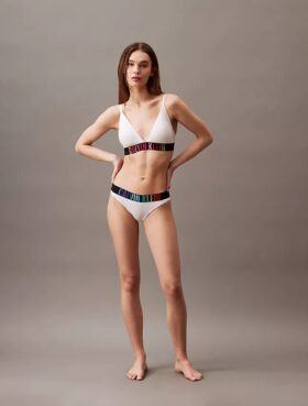 Intense Power Pride Lekko wyściełana Bralette trójkątna