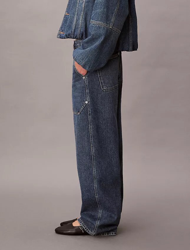 Jeansy typu cargo Jeansy typu cargo
