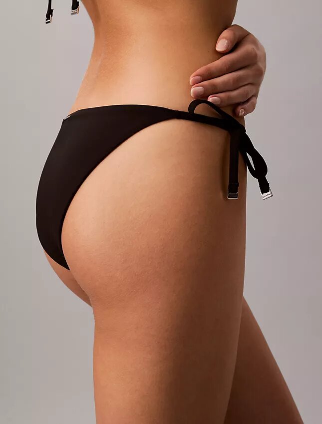 Jednolite dóły bikini wiązane z boku Jednolite dóły bikini wiązane z boku