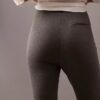 Jednolite spodnie skinny z dzianiny Ponte Jednolite spodnie skinny z dzianiny Ponte