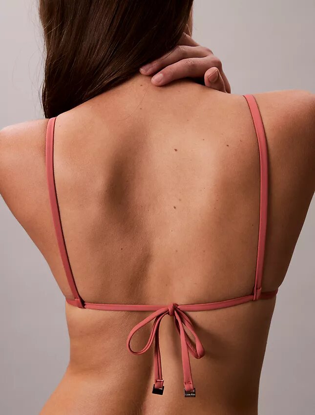 Jednolity trójkątny top do Bikini Jednolity trójkątny top do Bikini