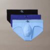Kalesony Cotton Stretch z nadrukiem Monogramu, pakiet 3 sztuki Kalesony Cotton Stretch z nadrukiem Monogramu, pakiet 3 sztuki