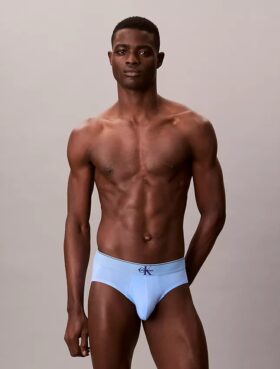 Kalesony Cotton Stretch z nadrukiem Monogramu, pakiet 3 sztuki Kalesony Cotton Stretch z nadrukiem Monogramu, pakiet 3 sztuki