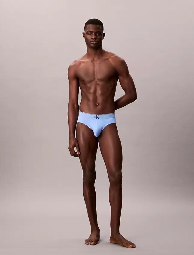 Kalesony Cotton Stretch z nadrukiem Monogramu, pakiet 3 sztuki Kalesony Cotton Stretch z nadrukiem Monogramu, pakiet 3 sztuki