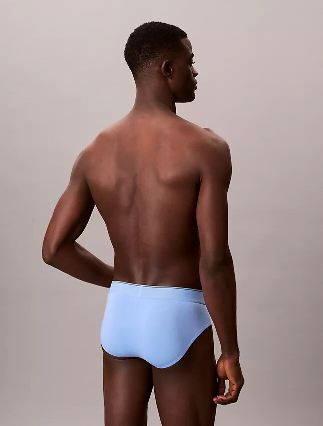 Kalesony Cotton Stretch z nadrukiem Monogramu, pakiet 3 sztuki Kalesony Cotton Stretch z nadrukiem Monogramu, pakiet 3 sztuki