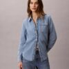 Klasyczna koszula Denim zapinana na guziki Klasyczna koszula Denim zapinana na guziki