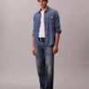 Klasyczna koszula Denim zapinana na guziki Klasyczna koszula Denim zapinana na guziki