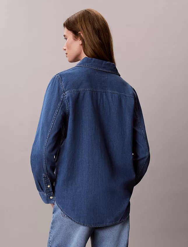 Klasyczna koszula Denim zapinana na guziki Klasyczna koszula Denim zapinana na guziki