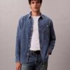 Klasyczna koszula Denim zapinana na guziki Klasyczna koszula Denim zapinana na guziki