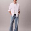 Klasyczna koszula z bawełny Cotton Stretch z elastycznym materiałem w paski Klasyczna koszula z bawełny Cotton Stretch z elastycznym materiałem w paski