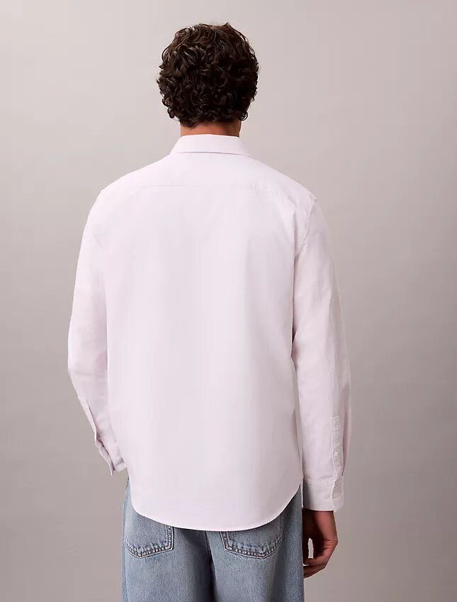 Klasyczna koszula z bawełny Cotton Stretch z elastycznym materiałem w paski Klasyczna koszula z bawełny Cotton Stretch z elastycznym materiałem w paski