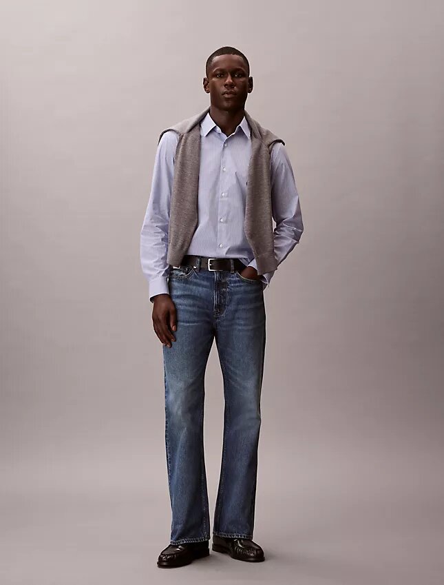Klasyczna koszula z Cotton Stretch w paski Klasyczna koszula z Cotton Stretch w paski