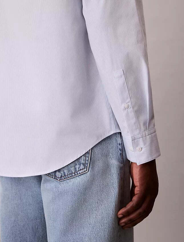 Klasyczna koszula z Cotton Stretch w paski Klasyczna koszula z Cotton Stretch w paski