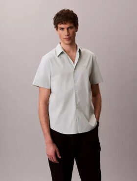 Klasyczna koszula z guzikami z Cotton Stretch