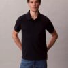 Klasyczna koszulka polo z mieszanki bawełny w stylu pique Klasyczna koszulka polo z mieszanki bawełny w stylu pique