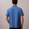 Klasyczna koszulka polo z mieszanki bawełny w stylu pique Klasyczna koszulka polo z mieszanki bawełny w stylu pique