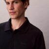 Klasyczna koszulka polo z mieszanki bawełny w stylu pique Klasyczna koszulka polo z mieszanki bawełny w stylu pique