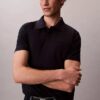 Klasyczna koszulka polo z mieszanki bawełny w stylu pique Klasyczna koszulka polo z mieszanki bawełny w stylu pique