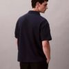 Klasyczna koszulka polo z pikowanej mieszanki bawełny Klasyczna koszulka polo z pikowanej mieszanki bawełny