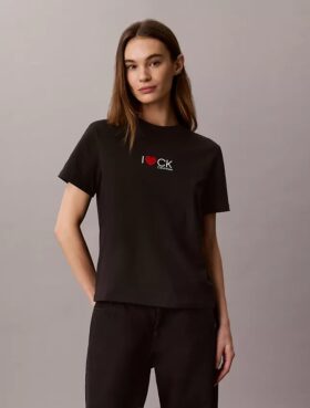 Klasyczna koszulka z logo serca
