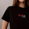Klasyczna koszulka z logo serca Klasyczna koszulka z logo serca