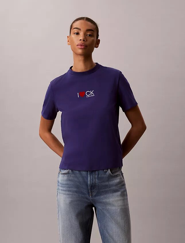 Klasyczna koszulka z logo serca Klasyczna koszulka z logo serca