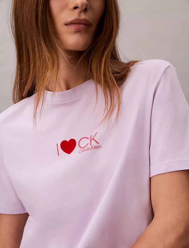 Klasyczna koszulka z logo serca Klasyczna koszulka z logo serca