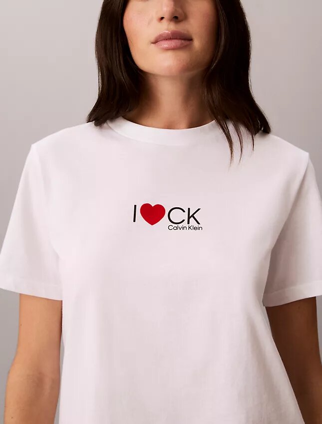 Klasyczna koszulka z logo serca Klasyczna koszulka z logo serca