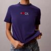 Klasyczna koszulka z logo serca Klasyczna koszulka z logo serca