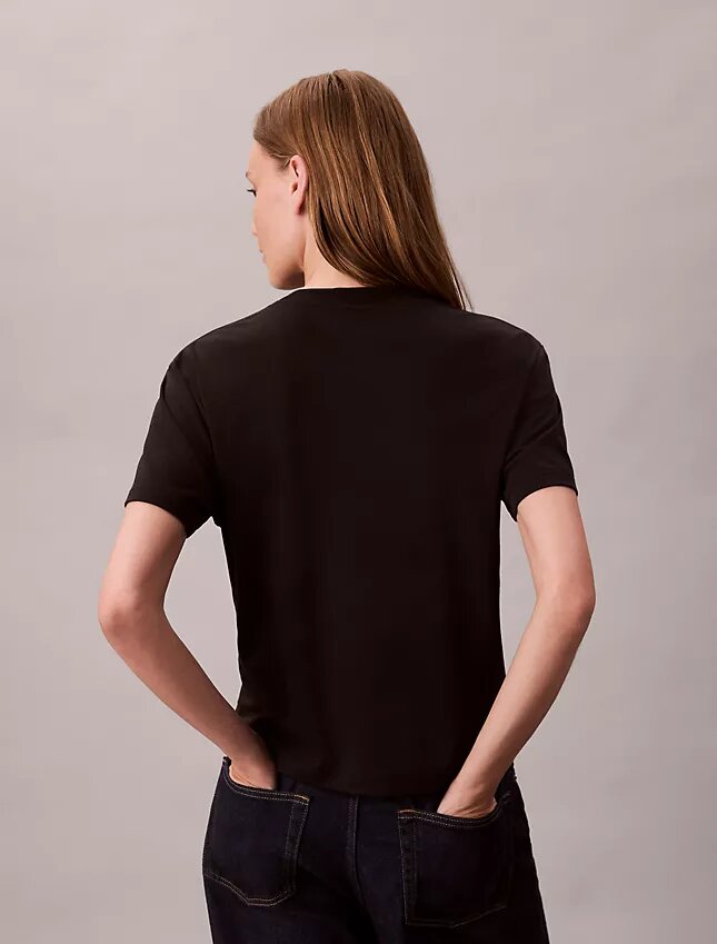 Klasyczna koszulka z nadrukiem logo Supima Cotton Klasyczna koszulka z nadrukiem logo Supima Cotton