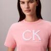 Klasyczna koszulka z nadrukiem Monogramu Nyc Klasyczna koszulka z nadrukiem Monogramu Nyc