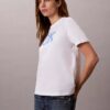 Klasyczna koszulka z nadrukiem Monogramu Nyc Klasyczna koszulka z nadrukiem Monogramu Nyc