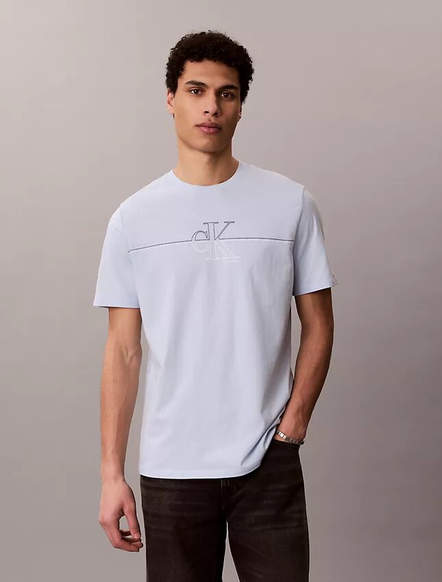 Klasyczna koszulka z nadrukiem z linii Monogram Klasyczna koszulka z nadrukiem z linii Monogram