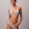 Klasyczny, lekko wyściełany Bralette trójkątny z Cotton Stretch Klasyczny, lekko wyściełany Bralette trójkątny z Cotton Stretch