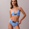 Klasyczny, lekko wyściełany Bralette trójkątny z Cotton Stretch Klasyczny, lekko wyściełany Bralette trójkątny z Cotton Stretch