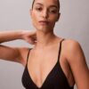 Klasyczny, lekko wyściełany Bralette trójkątny z Cotton Stretch Klasyczny, lekko wyściełany Bralette trójkątny z Cotton Stretch