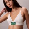 Klasyczny, lekko wyściełany Bralette trójkątny z Cotton Stretch Klasyczny, lekko wyściełany Bralette trójkątny z Cotton Stretch