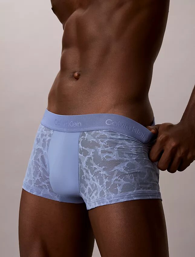 Korty z mikrofibry i koronki Low Rise Trunk Korty z mikrofibry i koronki Low Rise Trunk