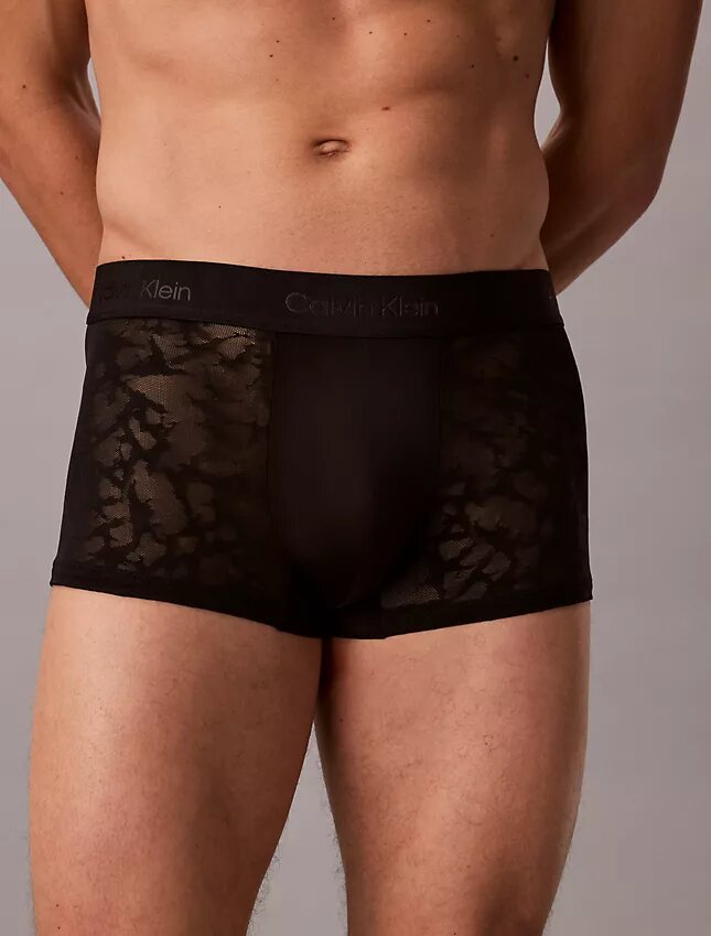 Korty z mikrofibry i koronki Low Rise Trunk Korty z mikrofibry i koronki Low Rise Trunk
