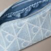 Kosmetyczka Denim z logo na całej powierzchni Kosmetyczka Denim z logo na całej powierzchni